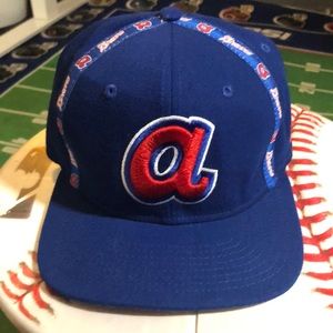 Atlanta Braves MLB Retro Logo SnapBack Hat Cap